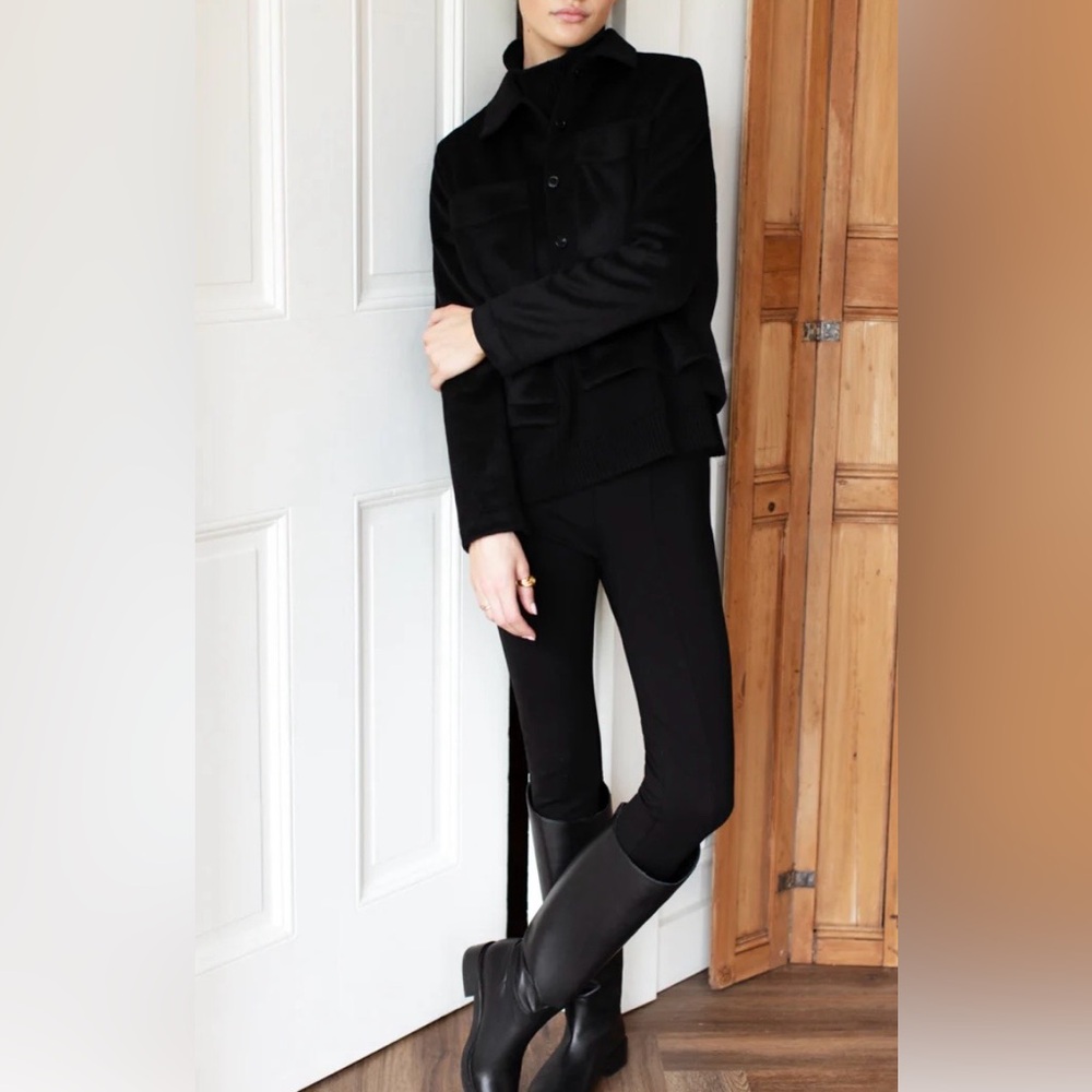 Emerson Fry Black Women's ponte  Top and pant
size xs and xxs
